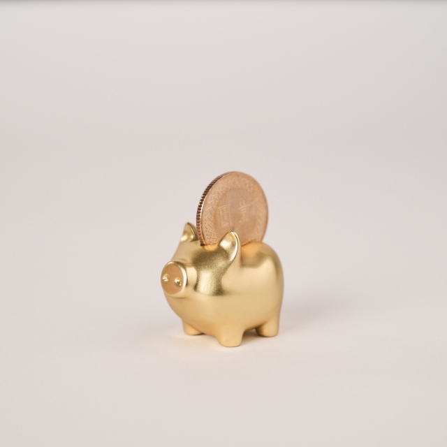 (西門)【金豬GOLDENPIG】金豬-叁(3cm)霧金