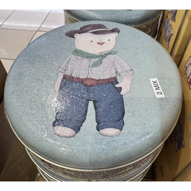 香港珍妮餅家 聰明小熊雙味曲奇餅