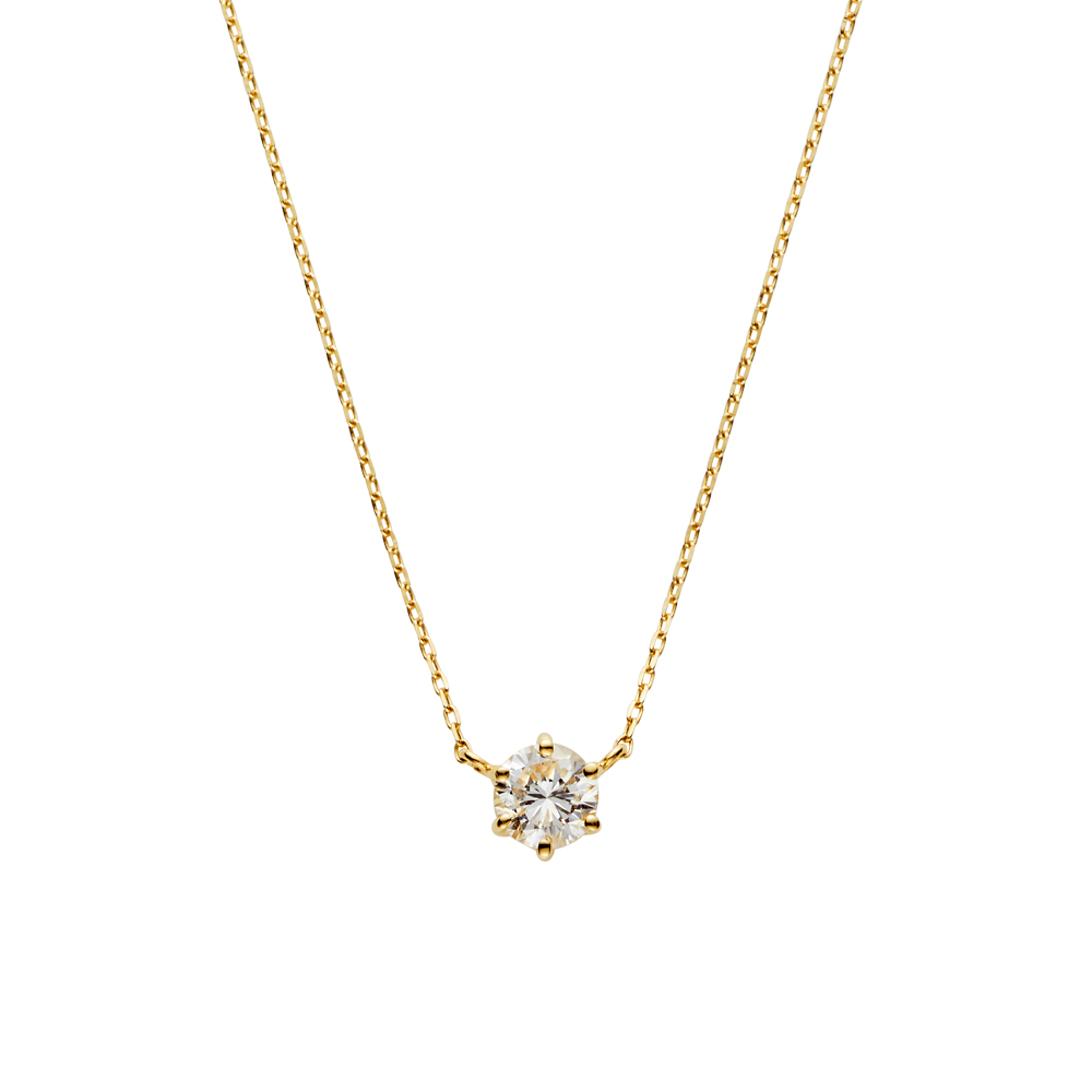 *【va vendome aoyama】VI 六爪單鑽項鍊(0.25ct)