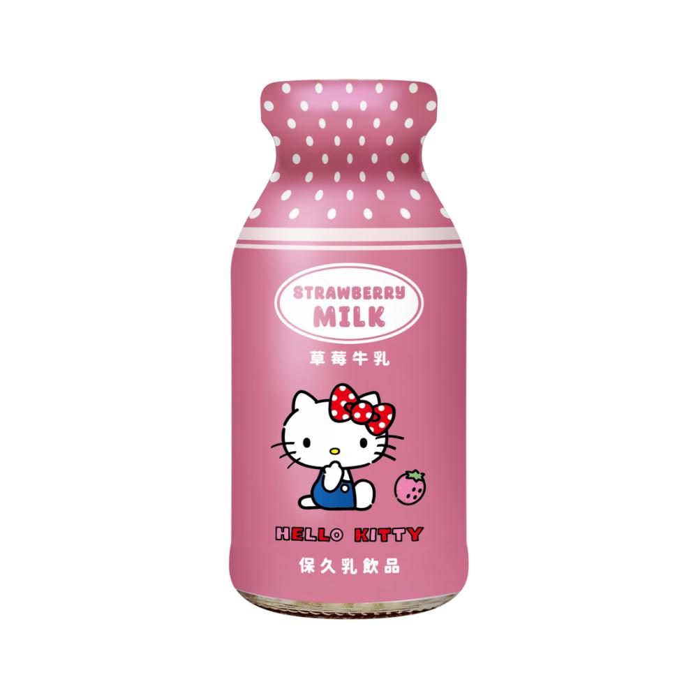 台東初鹿Hello Kitty草莓牛乳200ml