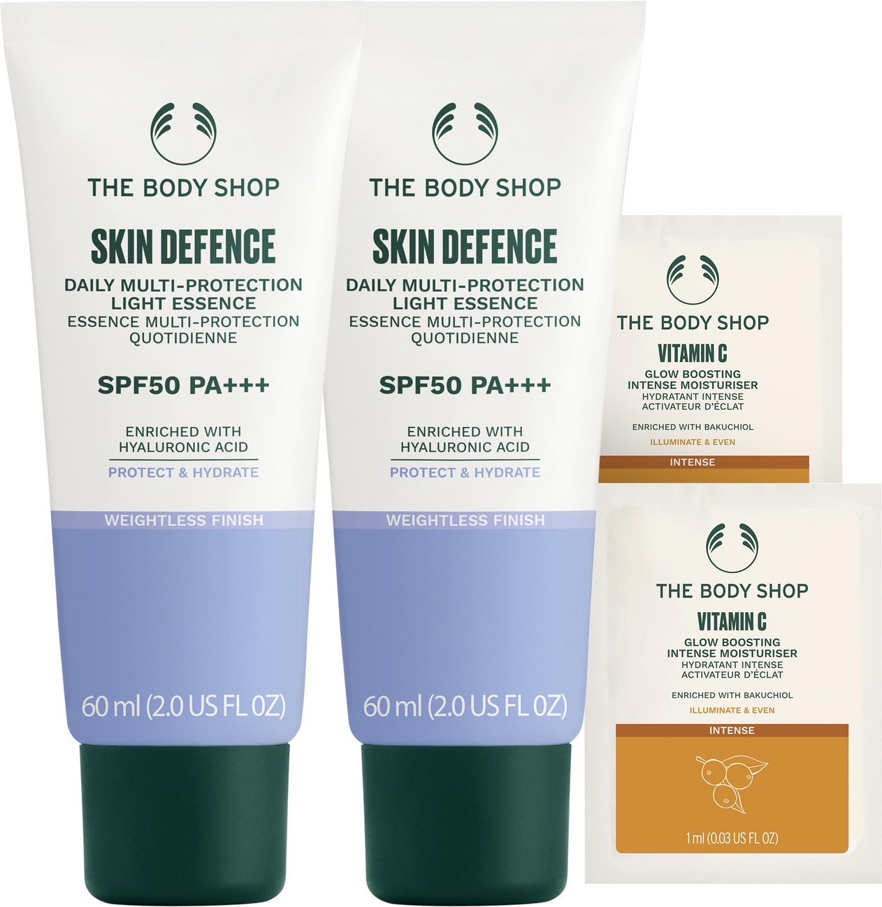 【THE BODY SHOP】防禦亮膚修護組
