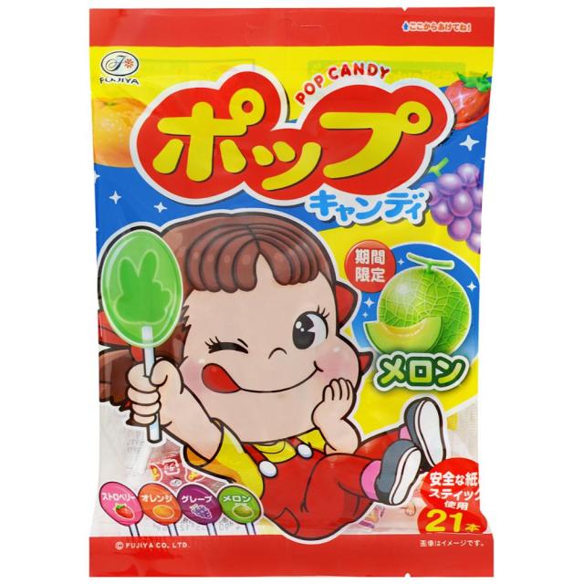 不二家POP棒棒糖21隻