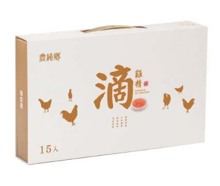 【農純鄉台中店】滴雞精禮盒常溫,15入+黑豆杜仲茶8入*3盒