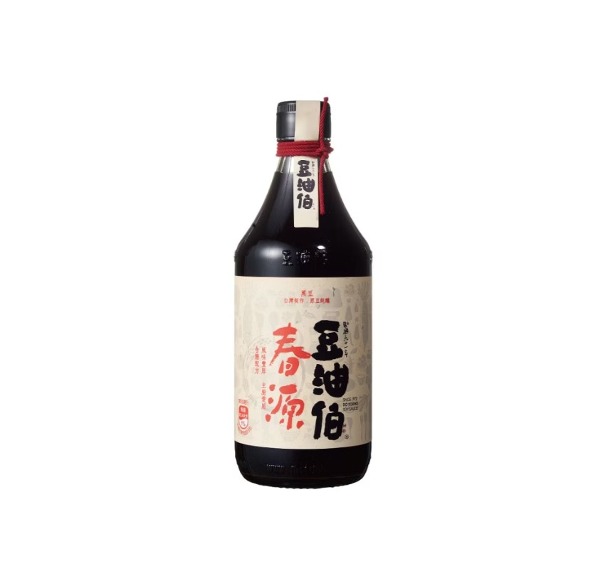 【美麗市場箱購精選】豆油伯春源釀造醬油500ml* 6入