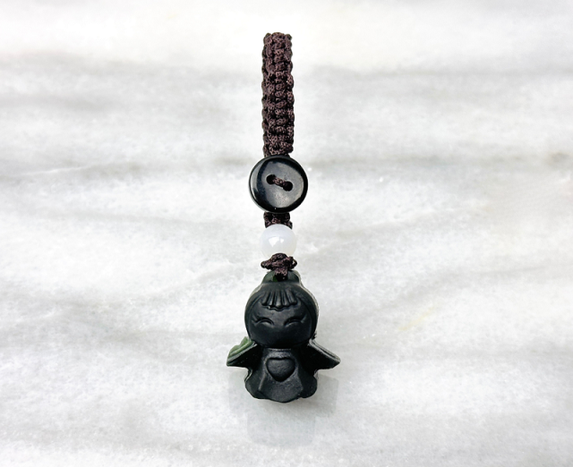 【A4 台灣黑土】天使守護．台灣墨玉拋光體驗