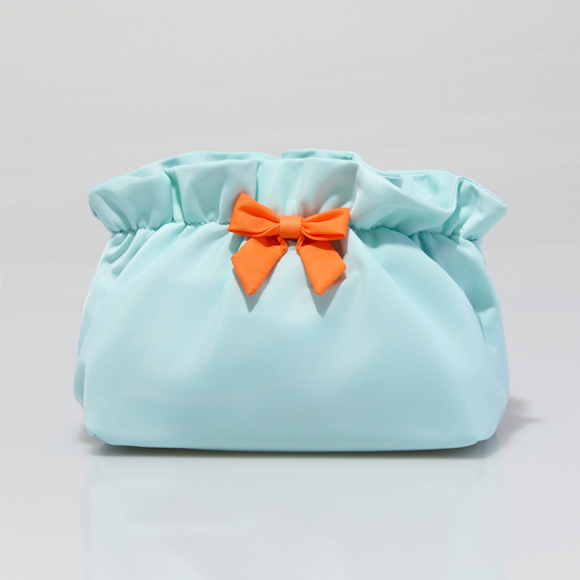 (西門)【Early July】棉花糖雲朵收納包-蜜桃氣泡水