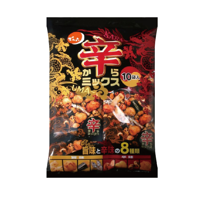 (台中)【有點金選好食】傳六辛口10袋綜合豆果子260g