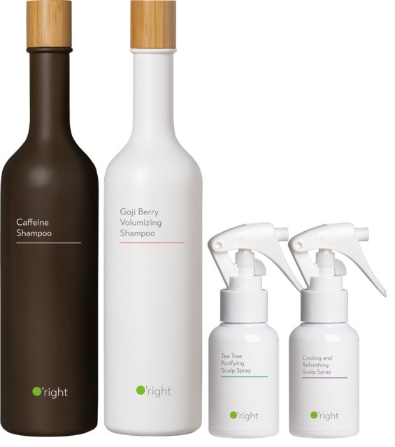 【點數成雙 浪漫成對】歐萊德-咖啡因洗髮精400ml+桃花豐盈洗髮精400ml