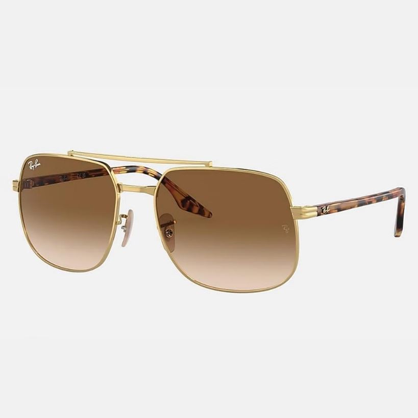 【RAY BAN】方形複合式太陽眼鏡