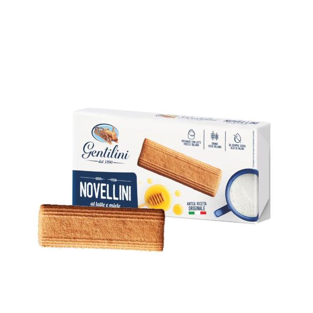 【超市】Gentilini義大利經典蜂蜜牛奶餅乾250g
