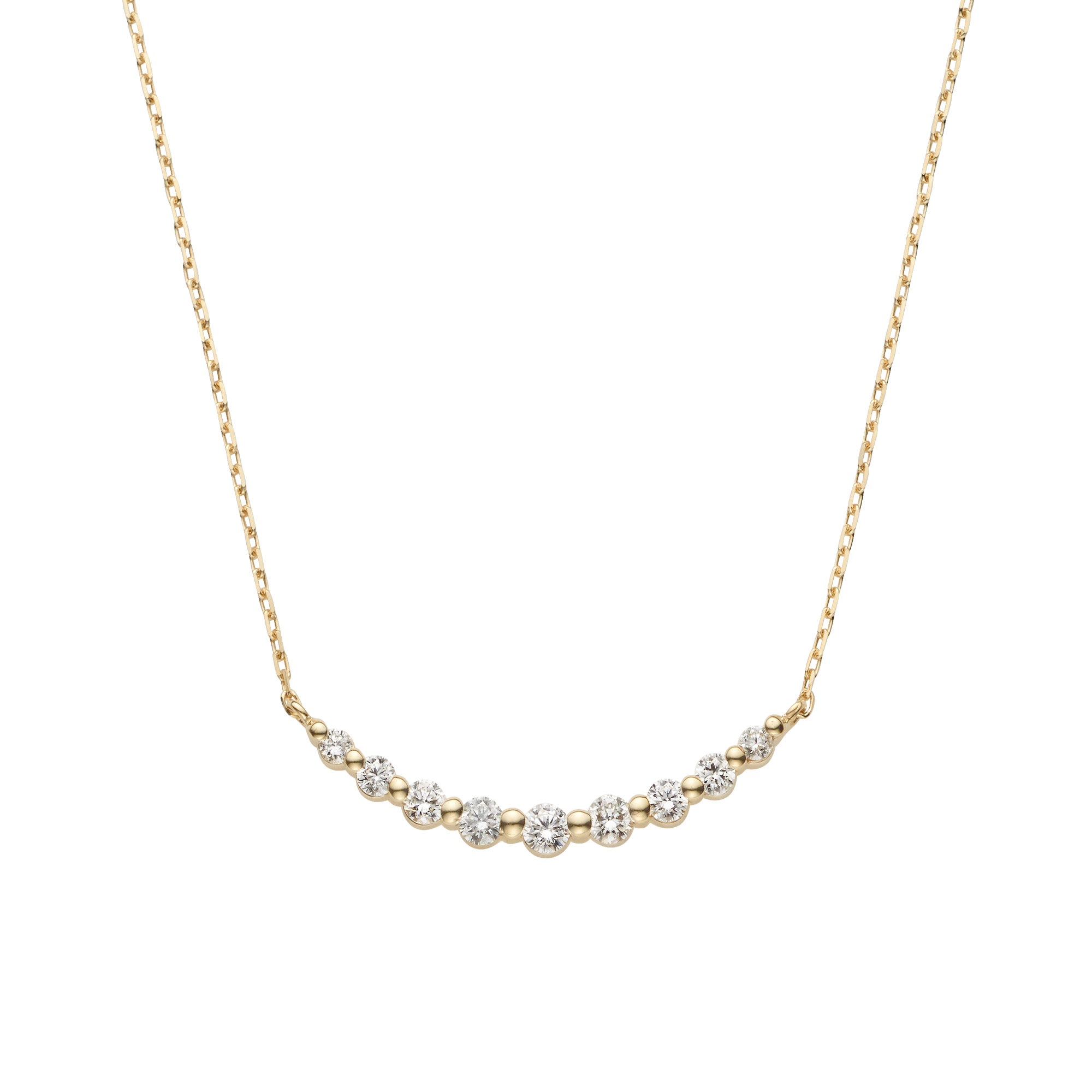 *【va vendome aoyama】微笑鑽石項鍊(0.20ct)