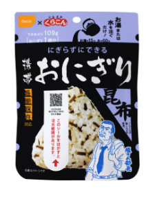 【夏日好食光】 尾西昆布乾燥三角飯糰42g