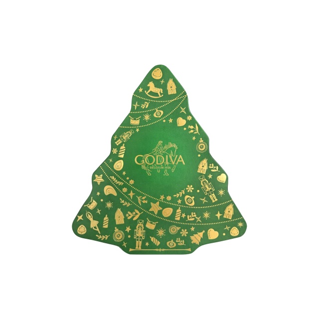 【耶誕來點驚喜】GODIVA-聖誕倒數日曆綜合巧克力禮盒10顆裝