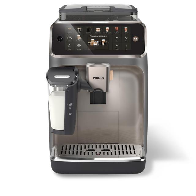 (純)(西門)飛利浦LatteGo+全自動義式咖啡機 (銀/灰色) EP5548