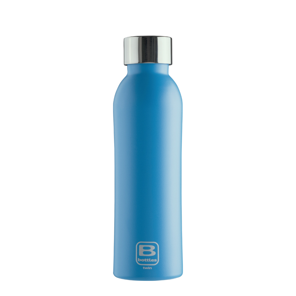 【中港彼安特】單色保溫瓶500ml-天空藍