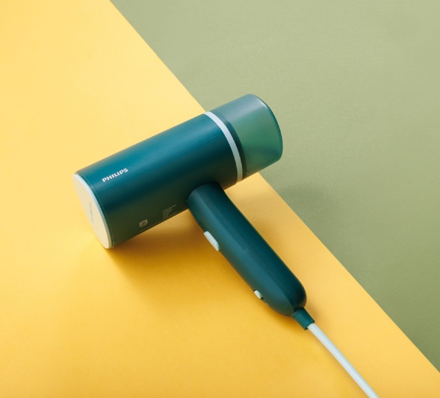 (西門)飛利浦可摺疊輕巧掛燙機STH3024 綠色