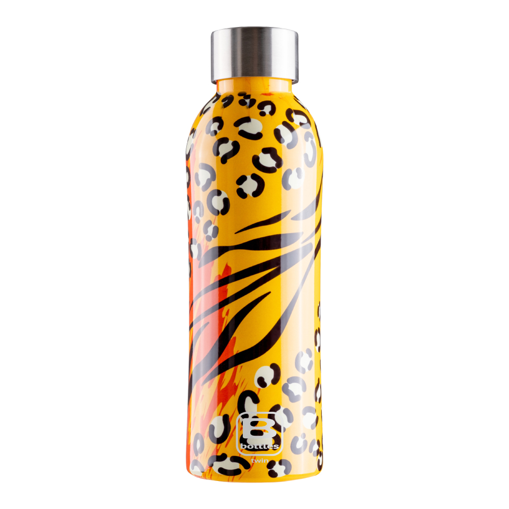 【中港彼安特】保溫瓶800ml-狂野橘豹