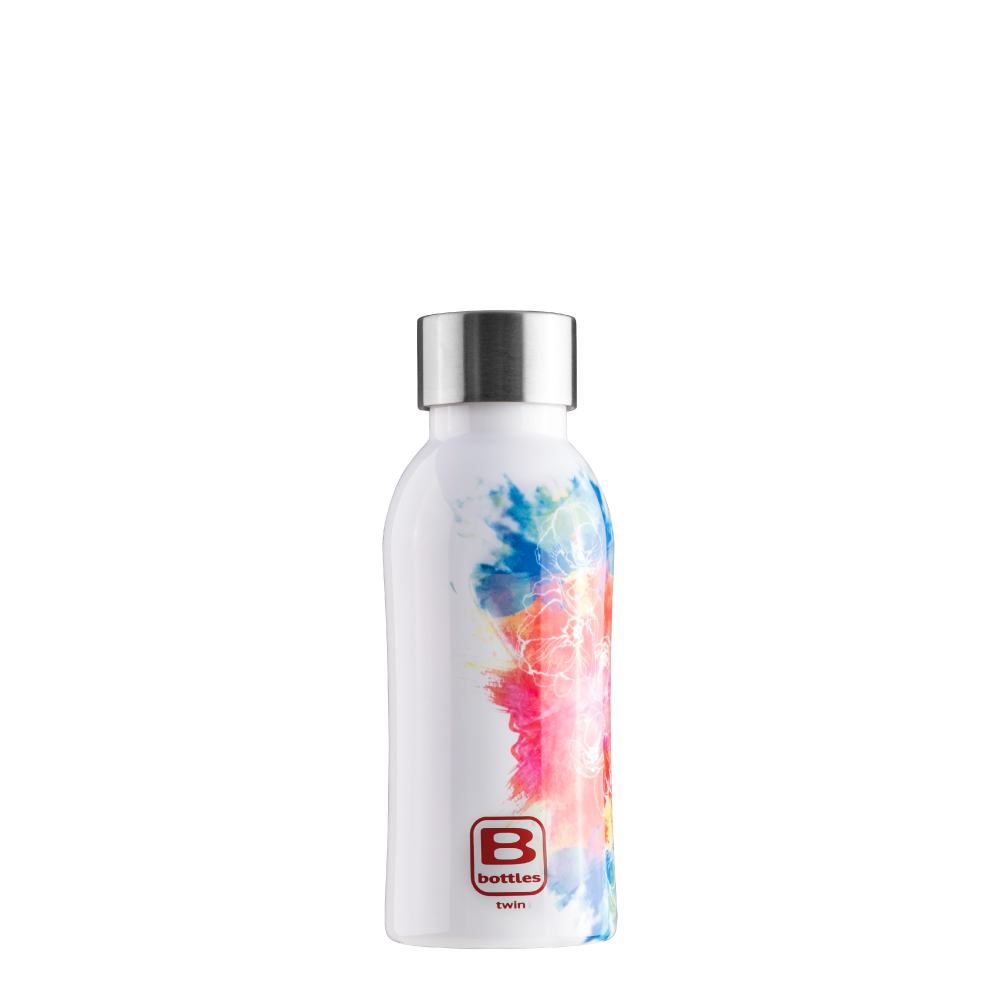 【中港彼安特】彩繪保溫瓶350ml-繽紛花宴