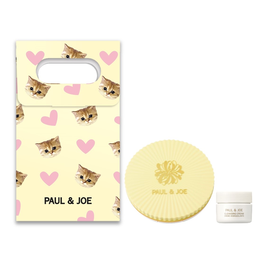 【限量粉餅盒】PAUL&JOE 糖瓷超抗陽蜜粉餅組-色號01