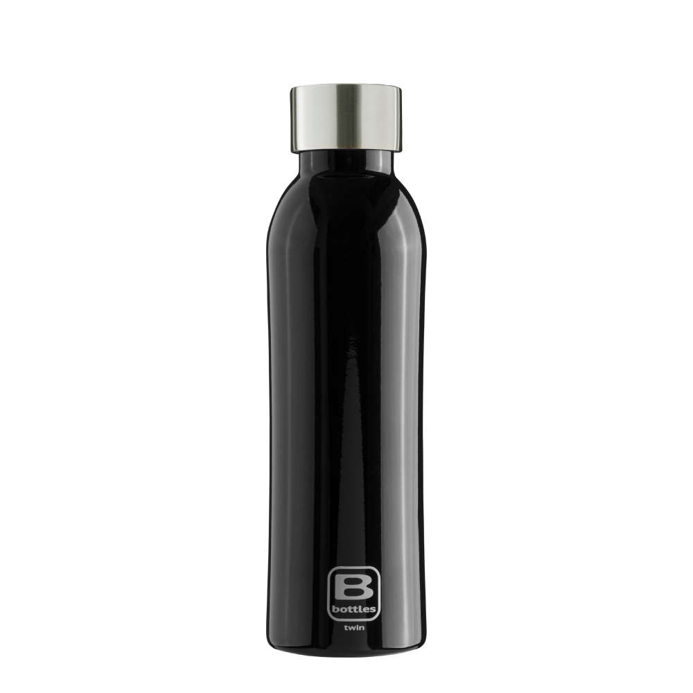 【中港彼安特】單色保溫瓶500ml-鋼琴黑
