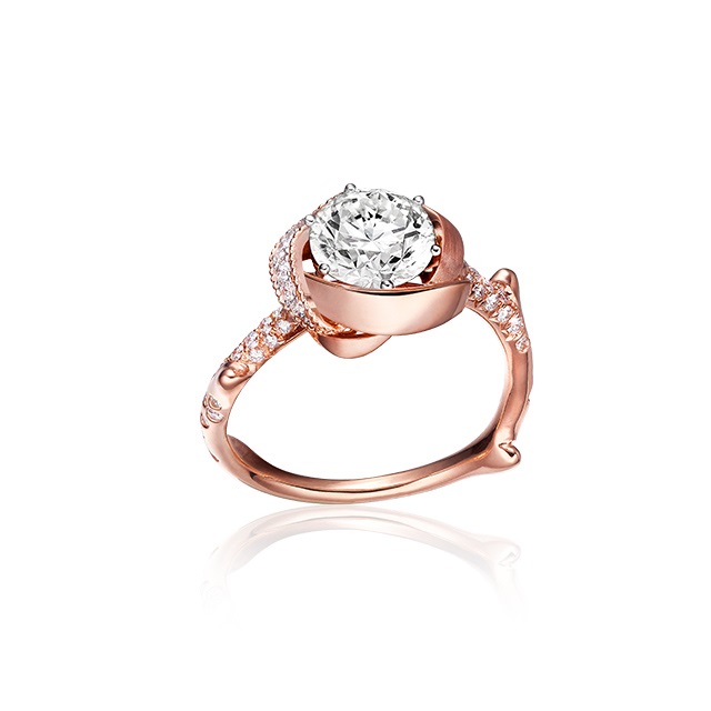【林曉同】我的玫瑰戒指(0.32ct)