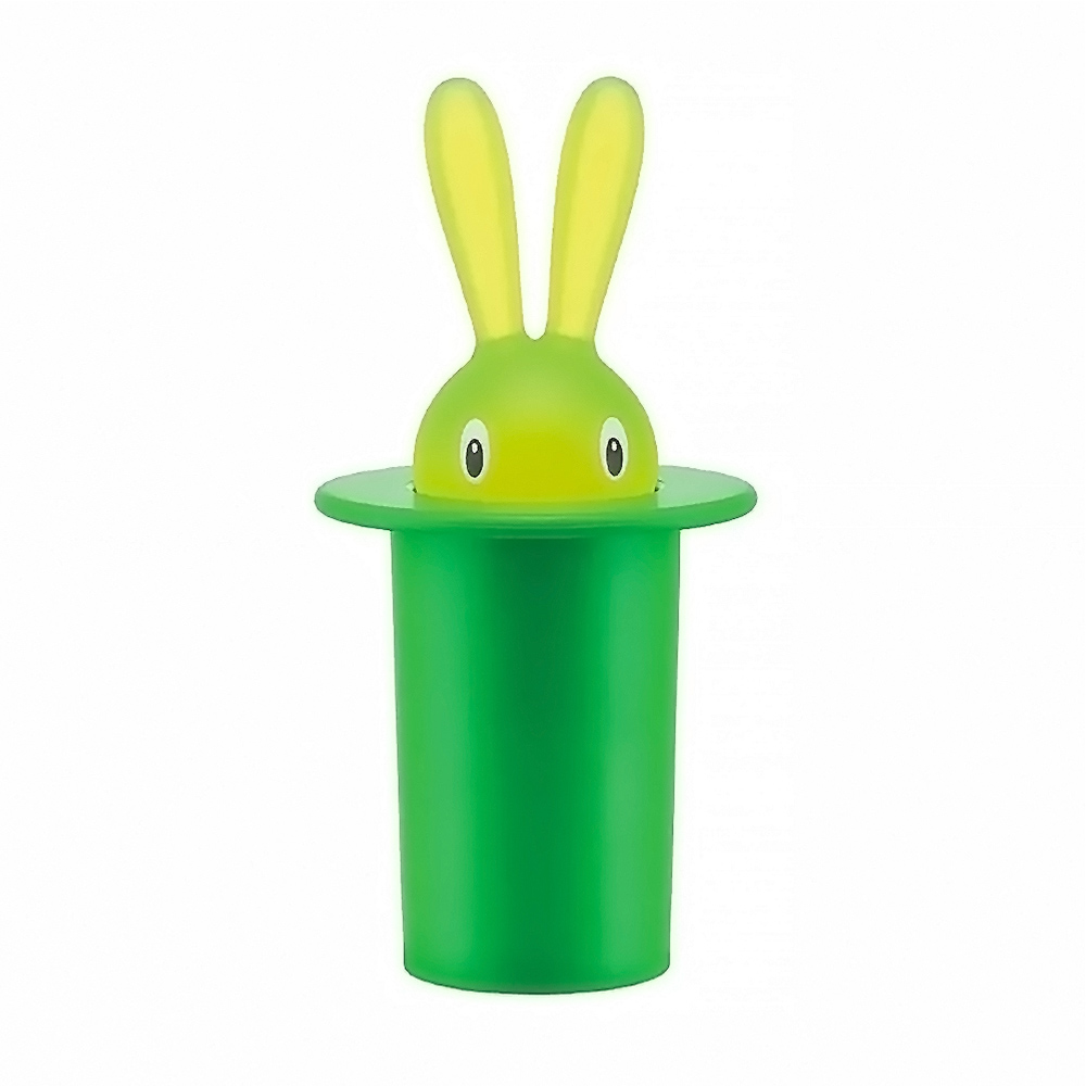 【台中新光-飛捷生活館】ALESSI 兔寶寶牙籤罐(系列)-綠