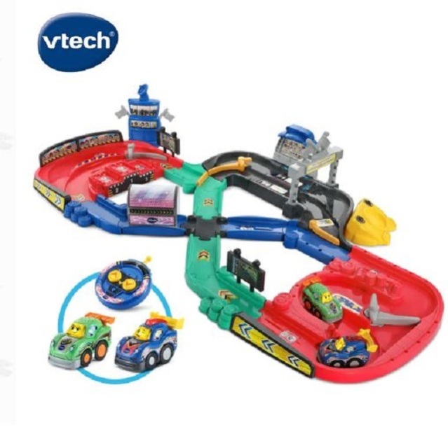 Vtech 嘟嘟車系列-競速遙控賽車軌道組