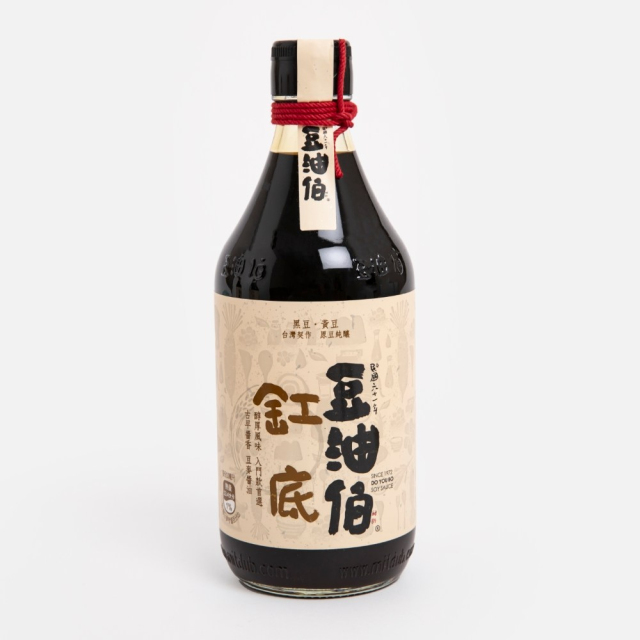 【美麗市場箱購精選】豆油伯缸底釀造醬油 500ml*6入