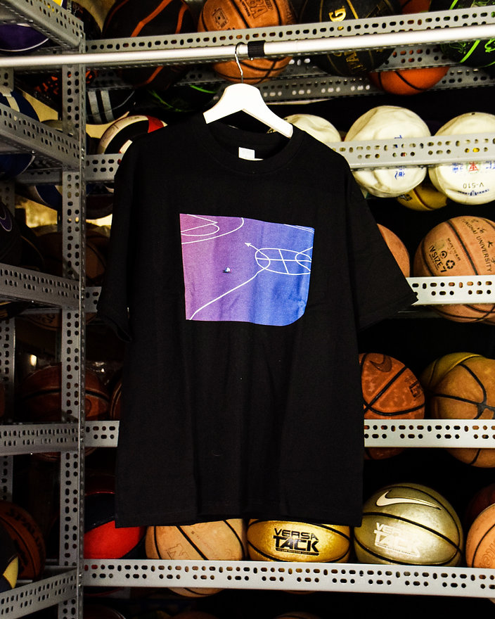 運動攝影聯名 Tshirt ：台中_ 黑(S)