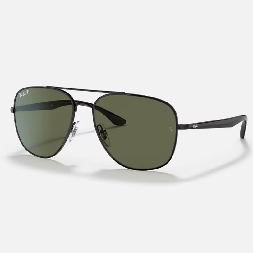 【RAY BAN】方形複合式偏光太陽眼鏡