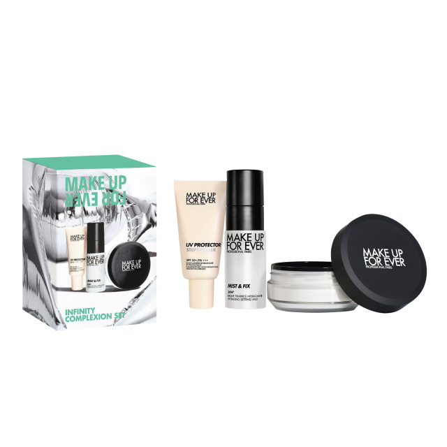 【超級點數盛點】MAKE UP FOR EVER 銀星派對光圈防曬定妝組