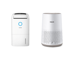 飛利浦抗敏清淨除濕機(雲朵白)DE5306+奈米級空氣清淨機AC0650