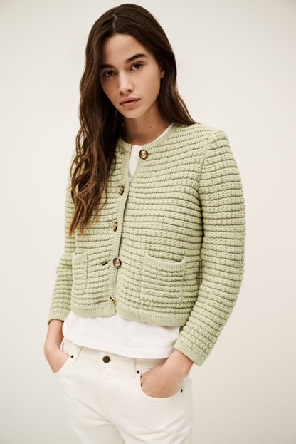GASPARD 經典款針織外套 (Size 2)