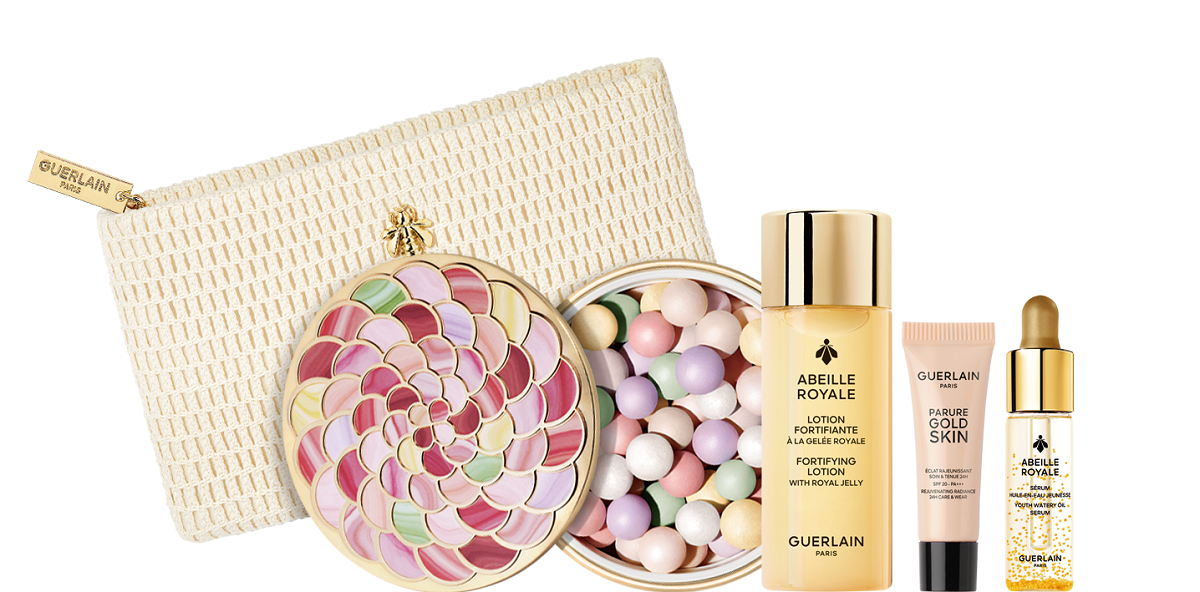 【GUERLAIN】嬌蘭幻彩流星蜜粉球組