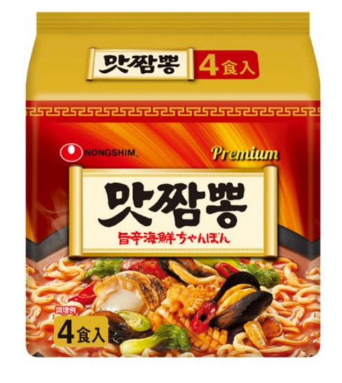 農心炒碼麵4入