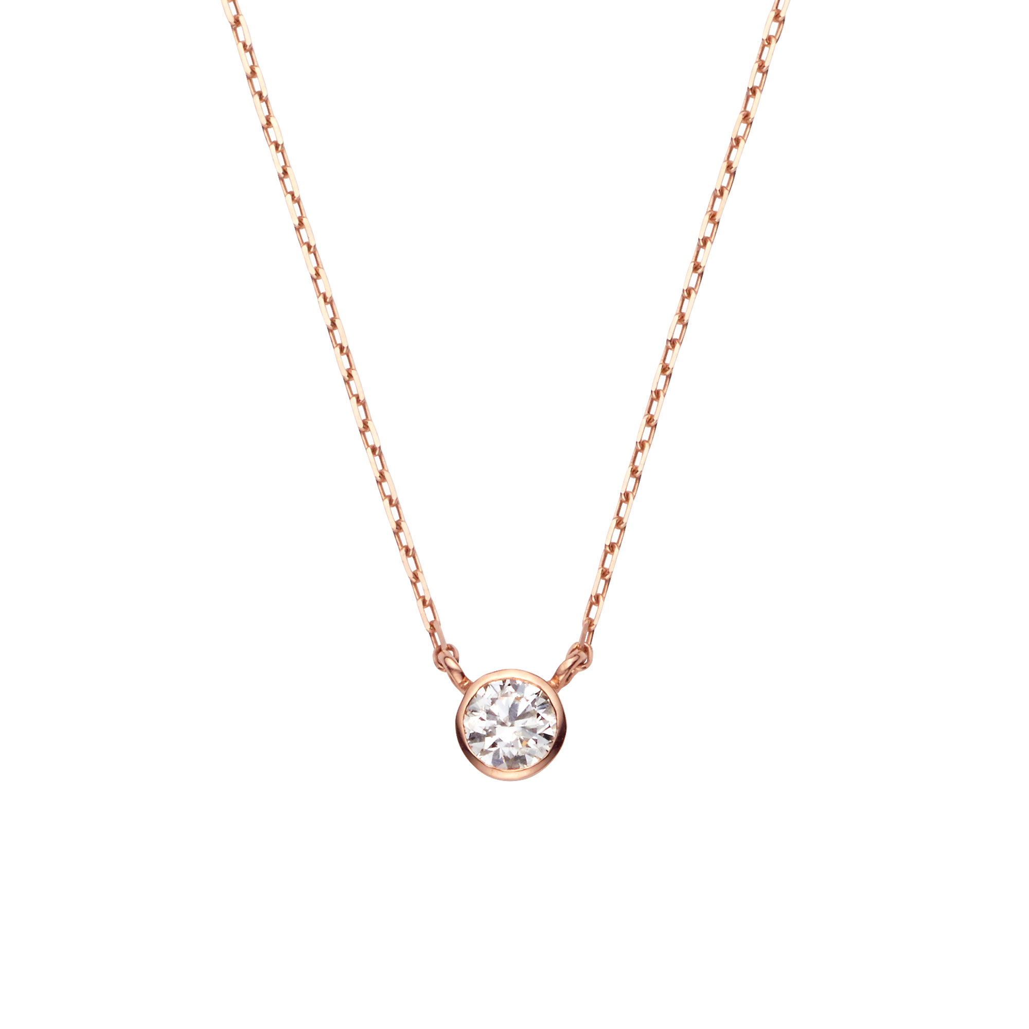 *【va vendome aoyama】包鑲鑽石項鍊(0.10ct)