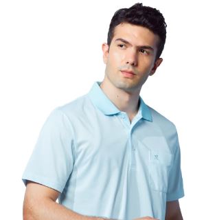 【MONTAGUT】商務休閒短袖POLO衫-M