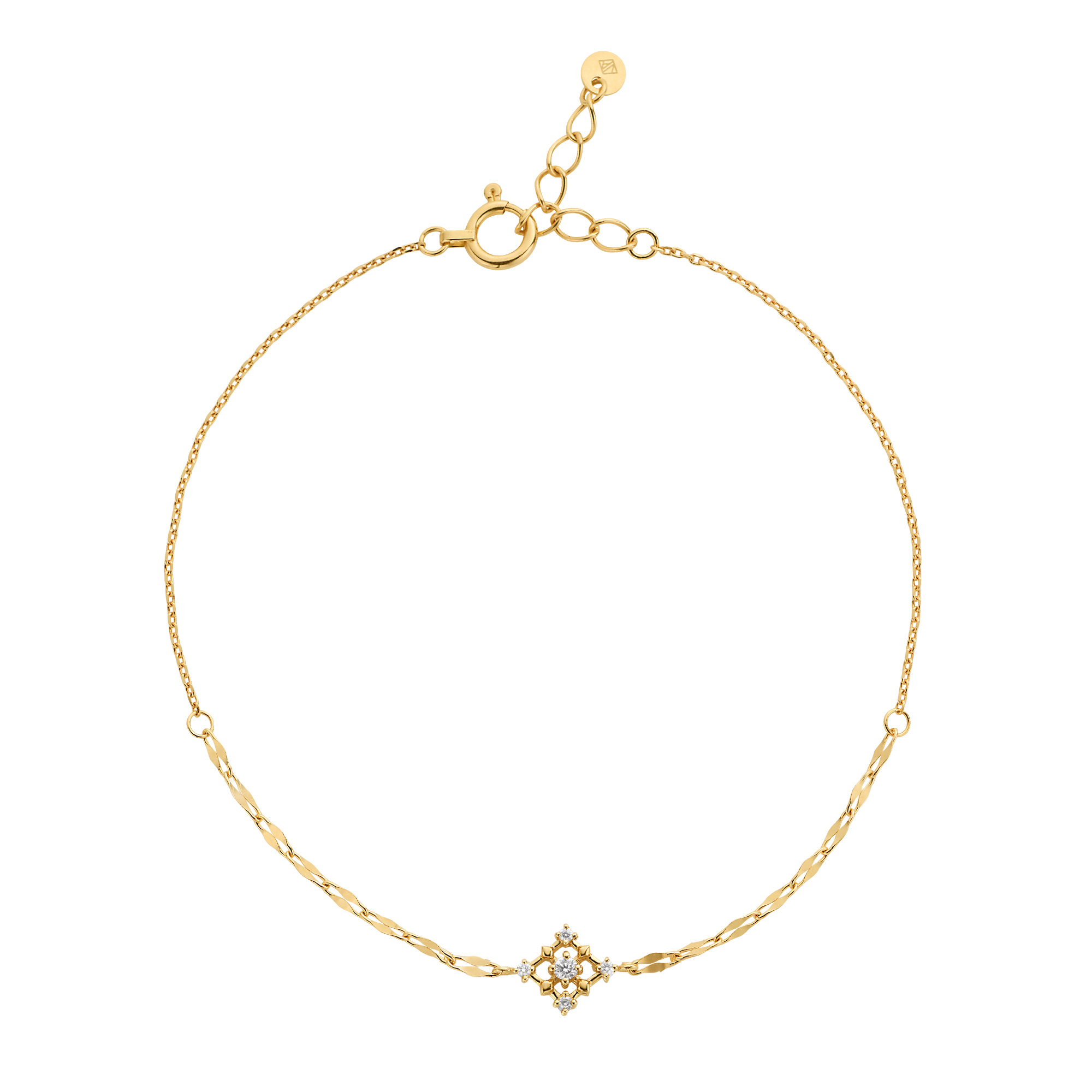 *【va vendome aoyama】蕾絲鑽石手鍊
