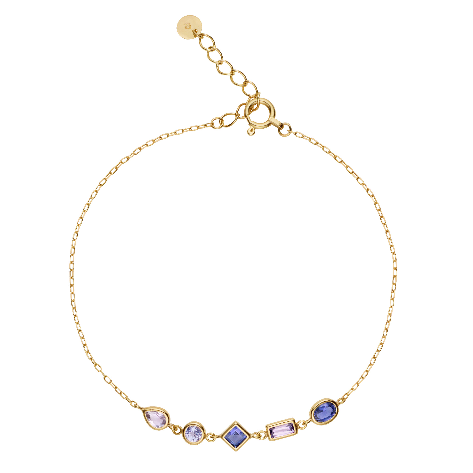 *【va vendome aoyama】紫色彩寶手鍊