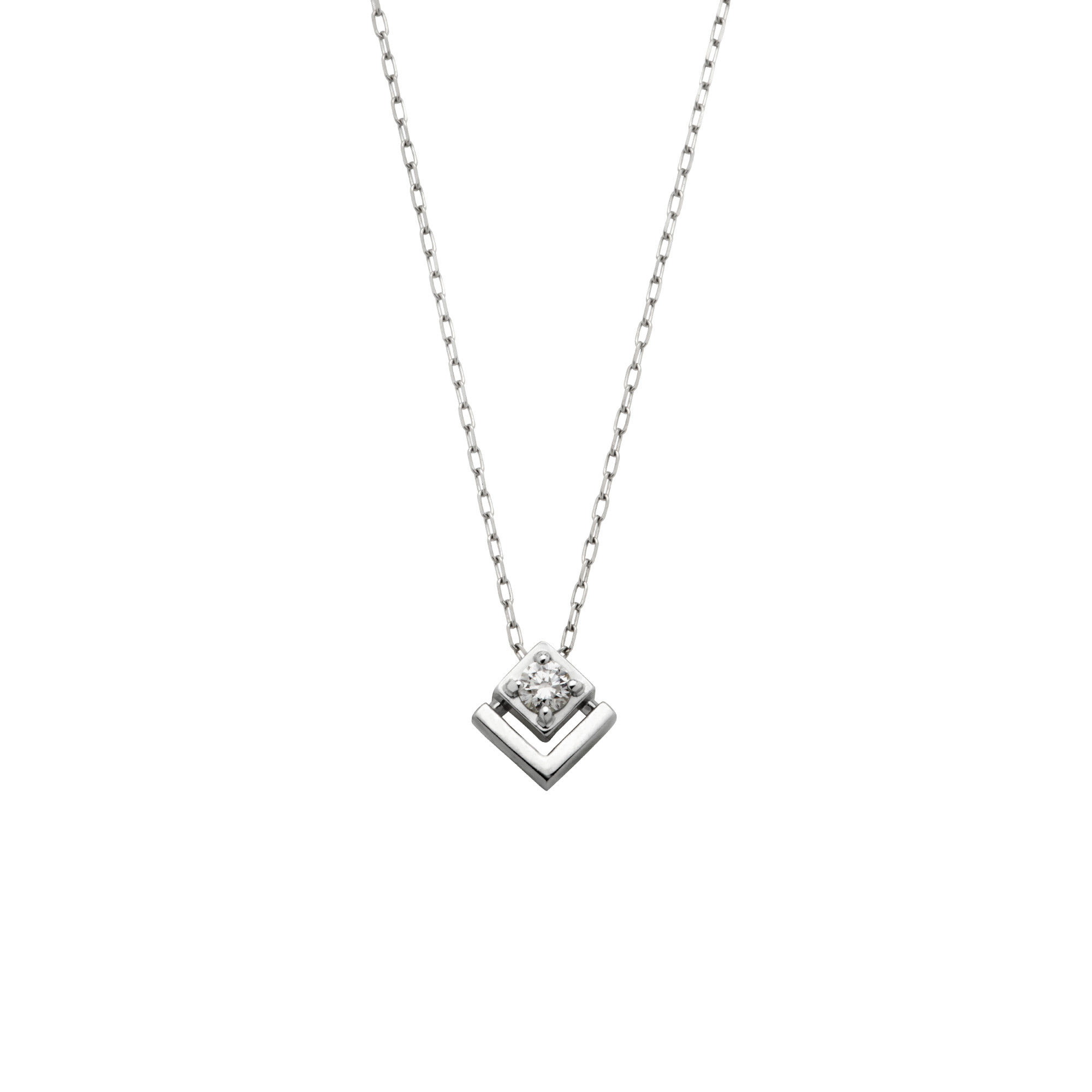 *【va vendome aoyama】《限定品》鉑金鑽石項鍊