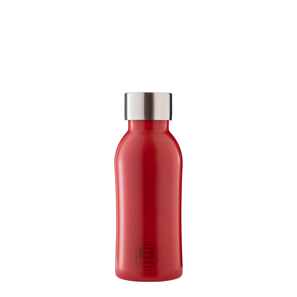 【中港彼安特】單色保溫瓶350ml-杜鵑紅
