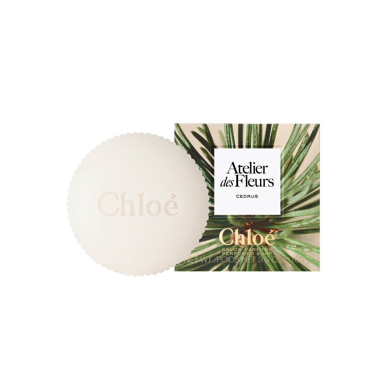 Chloe仙境花園系列香氛皂​ 100g​-北國雪松