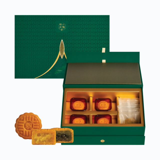 【A4-B1羽曦堂 中秋限定】翡蘊御禮-茶食款【點+金】