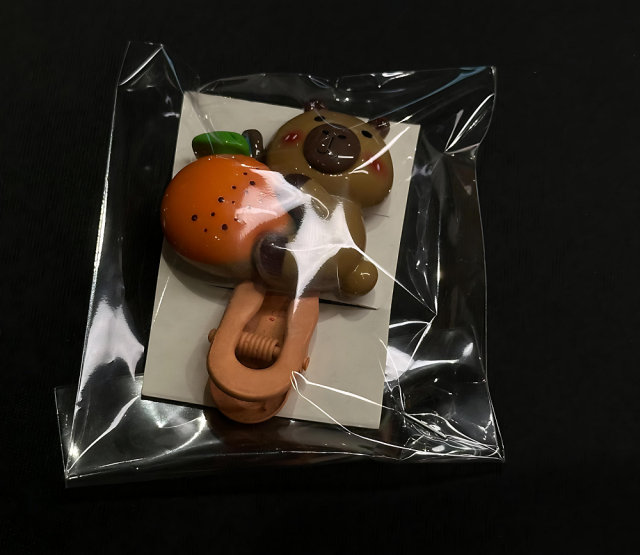 【百點超質選】卡比巴拉水果髮夾