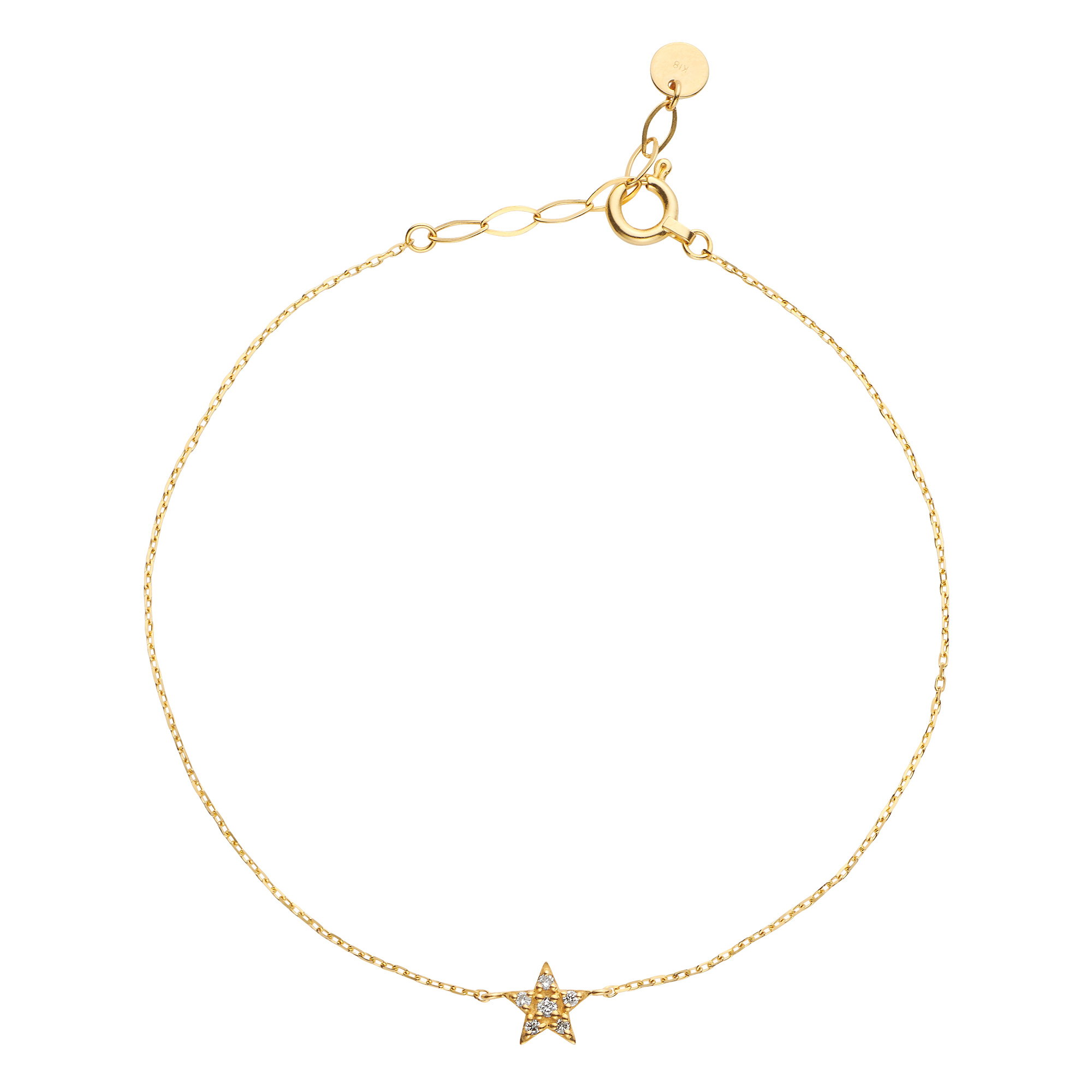 *【va vendome aoyama】《台灣限定》 鑽石星星手鍊