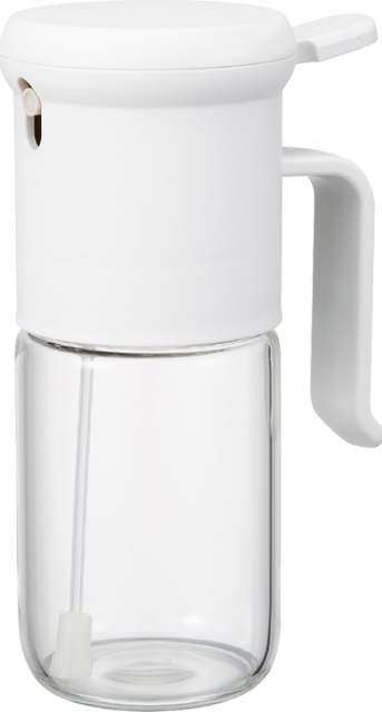 【超市點點好物】CB JAPAN 耐熱玻璃噴油罐-白(250ml)