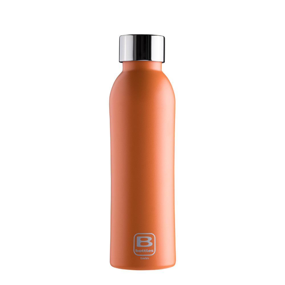 【中港彼安特】單色保溫瓶500ml-閃酷橘