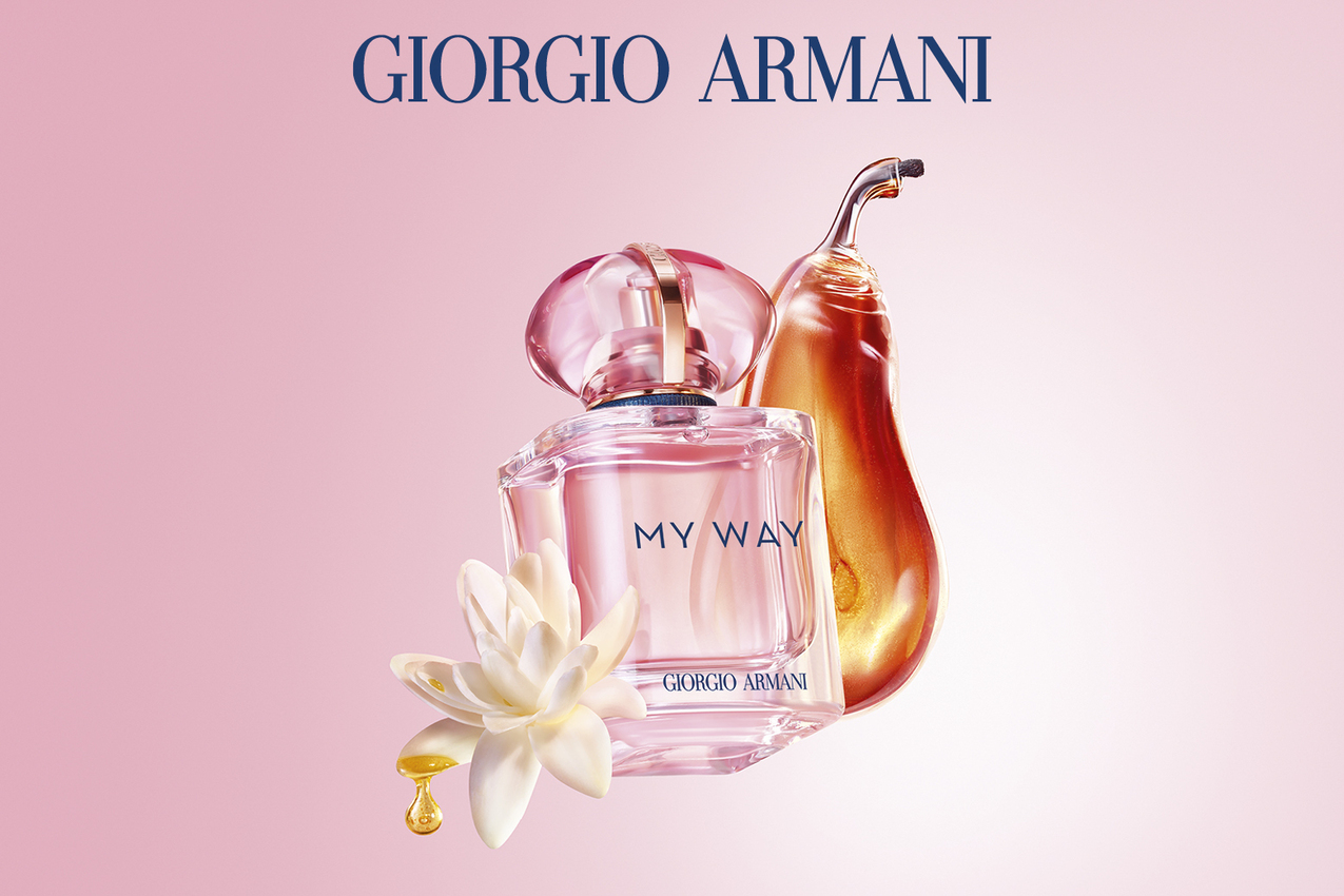 【GIORGIO ARMANI】MY WAY淡香精 粉漾版50ml