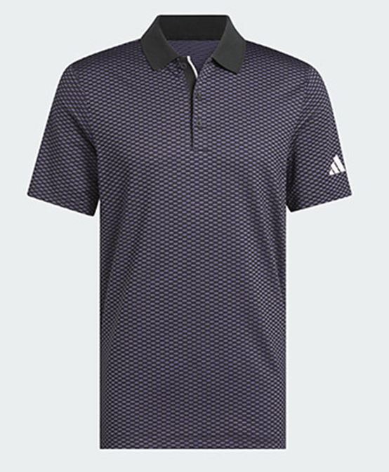 【ADIDAS GOLF】緹花短袖POLO衫(男)-L