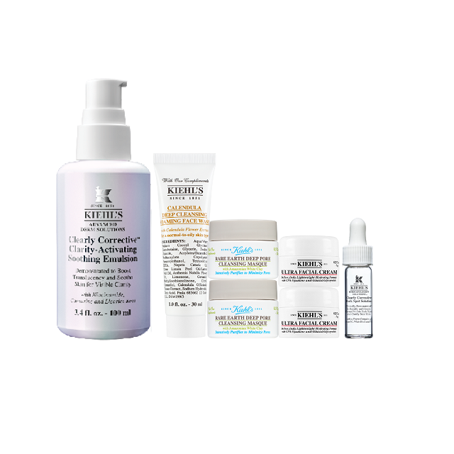 (台中)【水潤美肌新主張】KIEHL'S-激光精華彈潤美白乳液組